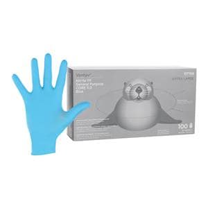 Otter Nitrile General Purpose Gloves X-Large Blue 100/Bx