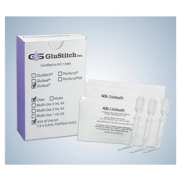 GluSeal Adhesive Bandage 0.2mL Clear Ea