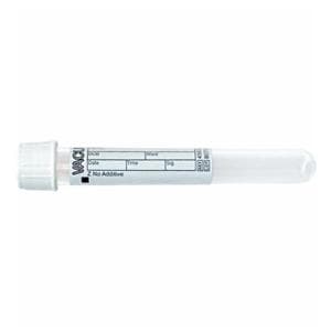 Vacuette Venous Blood Collection Tube White/Black 6mL Plastic 50/Pk
