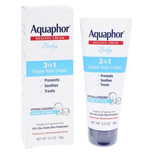 Aquaphor Diaper Rash Cream Zinc Oxide 15% Fragrance Free 3.5oz/Tb, 12 TB/CA