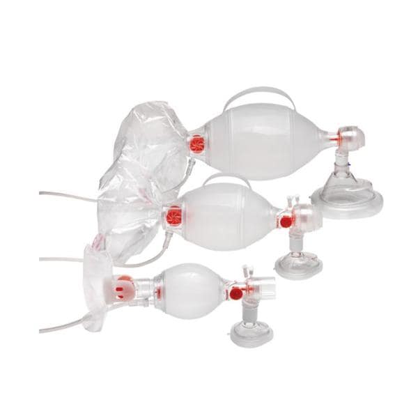 SPUR II Tube Reservoir Resuscitator Adult Medium Disposable 6/Ca