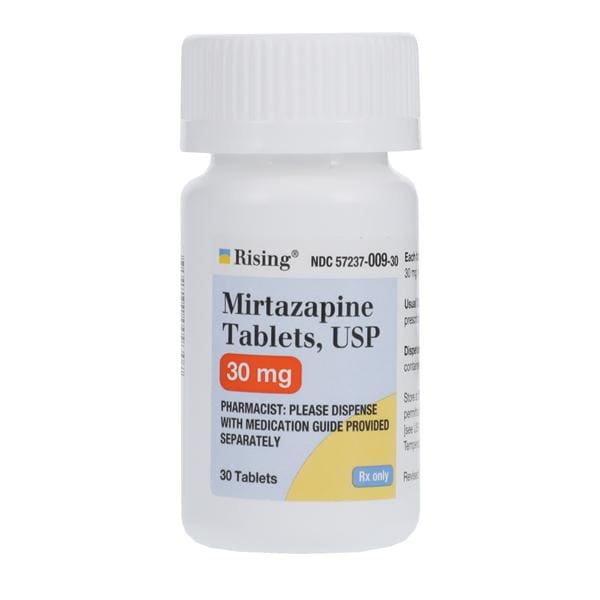 Mirtazapine Tablets 30mg Bottle 30/Bottle Each