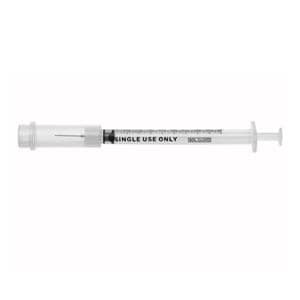 Needle Safety Needle/Syringe 25gx1" 1mL Safety Low Dead Space 25/Bx