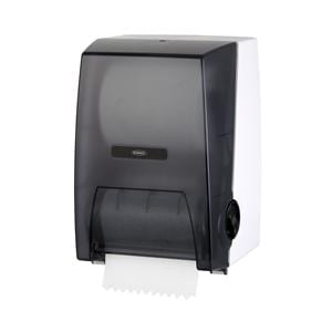 Paper Towel Roll Dispenser Gray Plastic Ea