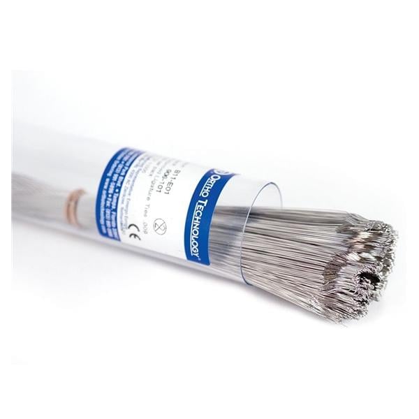 TruForce Ligature Ties 0.010 in Silver Stainless Steel 1000/Pk