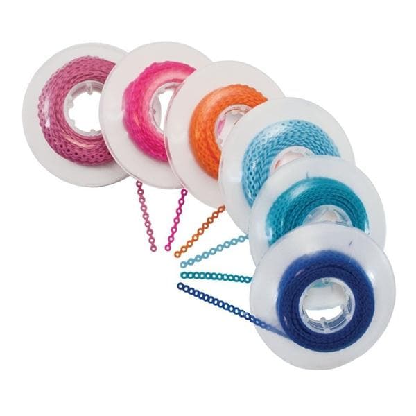 Maximum Power Chain Chain on Spools Closed 15 Feet LF White Ea