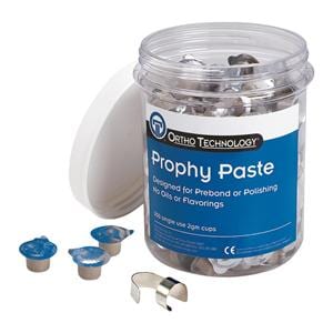 Ortho Technology Prophy Paste Medium / Coarse Neutral Without Fluoride 200/Pk