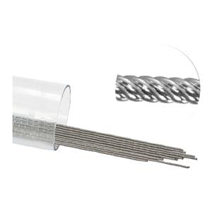 TruForce Coaxial Wire Spool Stainless Steel Upper/Lower Round 0.0155 in Ea