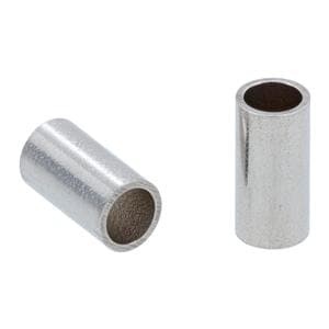 Crimpable Large Mini Stops Stainless Steel 25/Pk