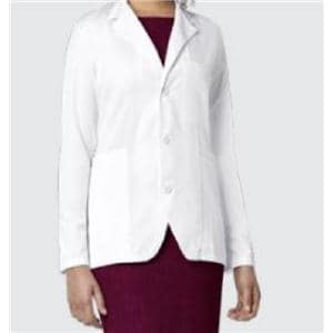 Consultation Jacket 7 Pockets 30 in Small White Unisex Ea