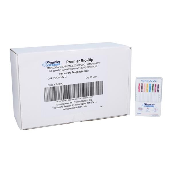 Bio-Dip Dip Test Strip CLIA Waived 25/Bx