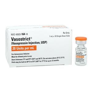 Vasostrict Injection 20U/mL SDV 1mL 10/Package