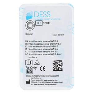 Scan Abutment Intraoral Titanium 6.5 Strumann Tissue Level Ea