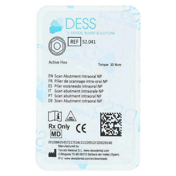 Scan Abutment Intraoral Body Titanium 3.5 Nobel Active Ea