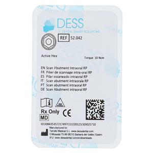 Scan Abutment Intraoral Body Titanium 4.3/5.0 Nobel Active Ea