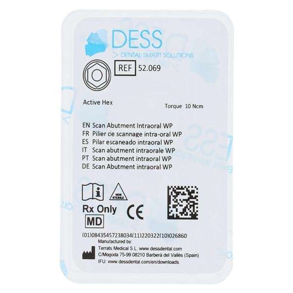 Scan Abutment Intraoral Body Titanium 5.5 Nobel Active Ea