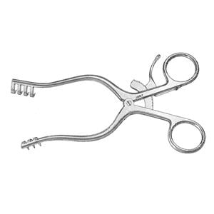 Weitlaner Surgical Retractor 6-1/2" Stainless Steel Reusable Ea