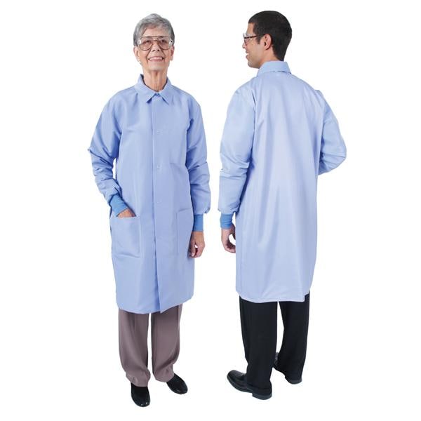 UltraLite Lab Coat 3 Pockets Long Tapered Sleeves 41 in Small Ceil Unisex Ea