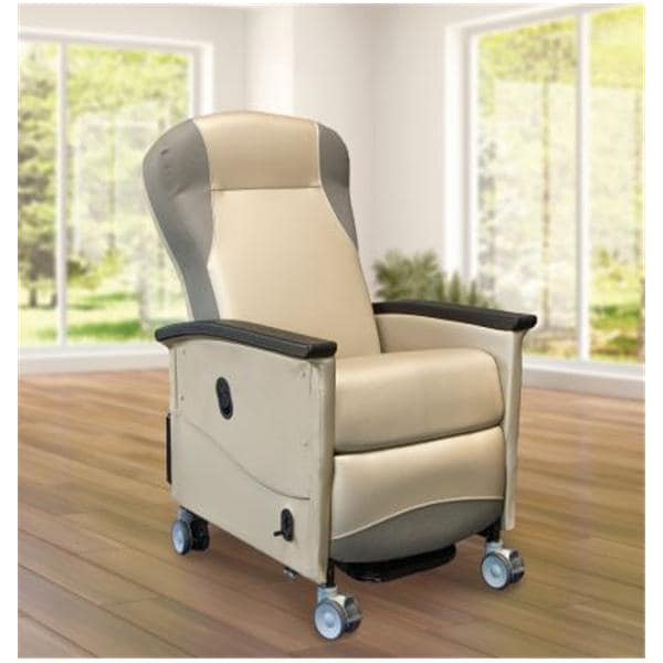 alo Medical Recliner Vinyl 300lb Capacity Power Moccasin Ea