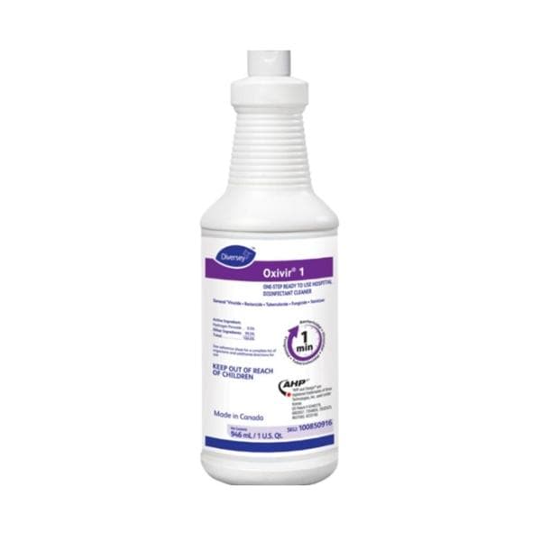 Disinfectant Surface Oxivir 1 Spray Bottle Fragrance Free 32 oz 32oz/Bt
