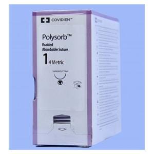 Polysorb Suture 1-0 75cm Lactomer Glycolide/Lactide Copolymer Brd KV34 Vio 36/Bx