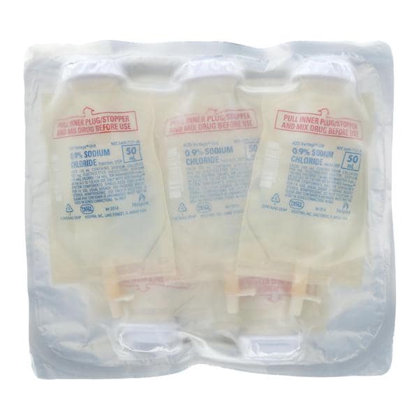 ADD-Vantage Injection Solution Sodium Chloride 0.9% 50mL Flexible...