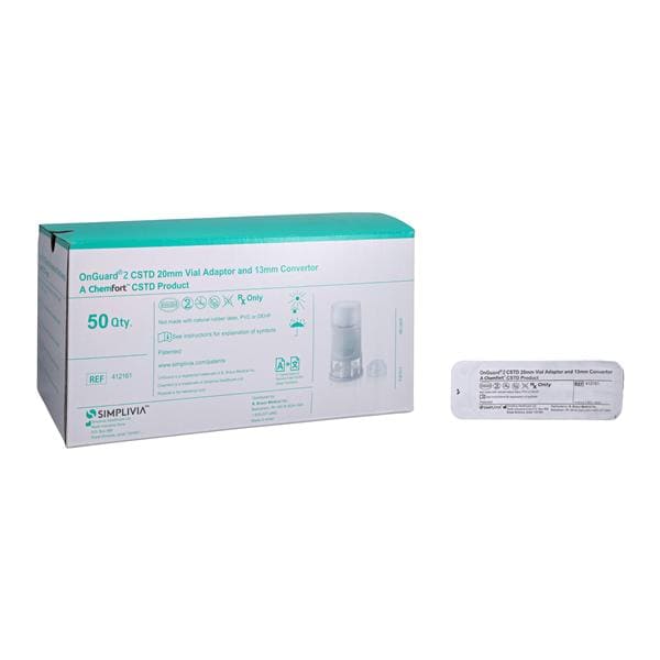 OnGuard Vial Adapter 50/BX, 4 BX/CA