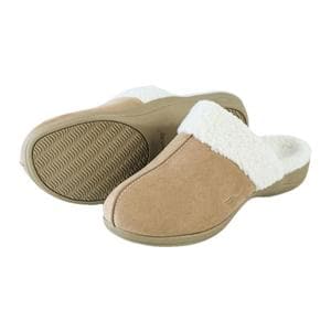 PowerStep Fusion Open Back Slippers 2X Large Taupe Womens 1/Pr