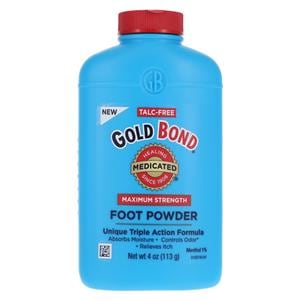 Gold Bond Medicated Foot Powder 4oz/Bt, 24 BT/CA