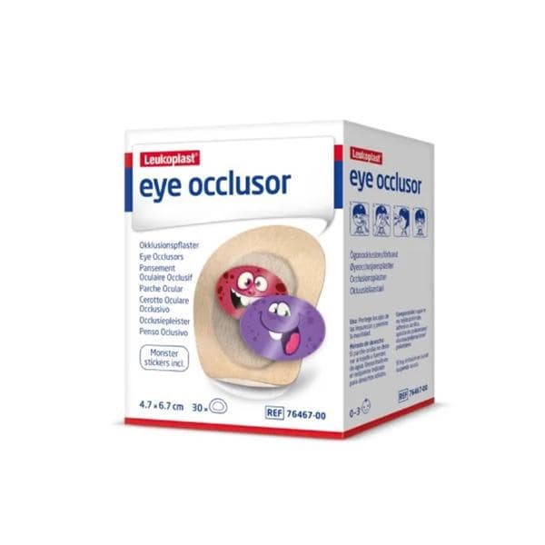 Leukoplast Non-Woven Eye Occulsor 4.7x6.7cm Non-Sterile