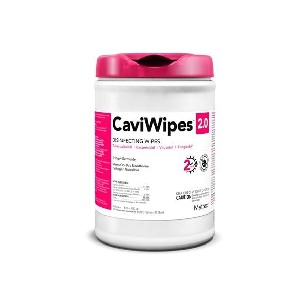 CaviWipes 2.0 Disinfectant Wipes 160/Cn
