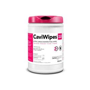CaviWipes 2.0 Disinfectant Wipes X-Large Canister 65/Cn