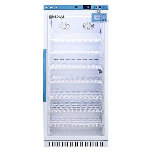Accucold Performance Series Med/Lab Refrigerator 8 Cu Ft Gls Dr 2 to 10C Ea