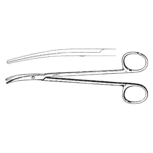 SuperCut Metzenbaum Scissor Curved 7" Stainless Steel Reusable Ea