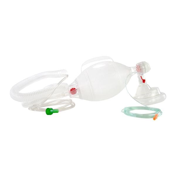 SPUR II Bag Valve Mask Adult Single Patient Use 6/Ca