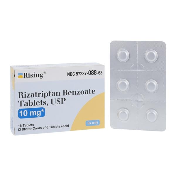Rizatriptan Benzoate Tablets 10mg Unit Dose 18/Package