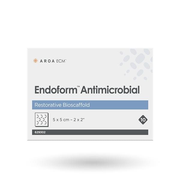 Endoform High Flow Collagen Wound Dressing 2x2" White LF