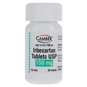 Irbesartan Tablets 150mg Bottle 90/Bottle Each