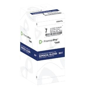 PremierPro Polyisoprene Surgical Undergloves 7 Green, 4 BX/CA