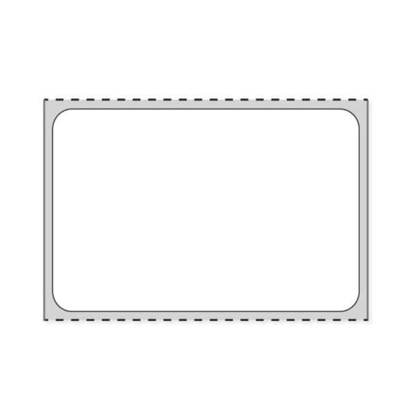 Thermal Labels Blank White Paper 2x1-1/4&quot; 1&quot; Core 1300/Rl