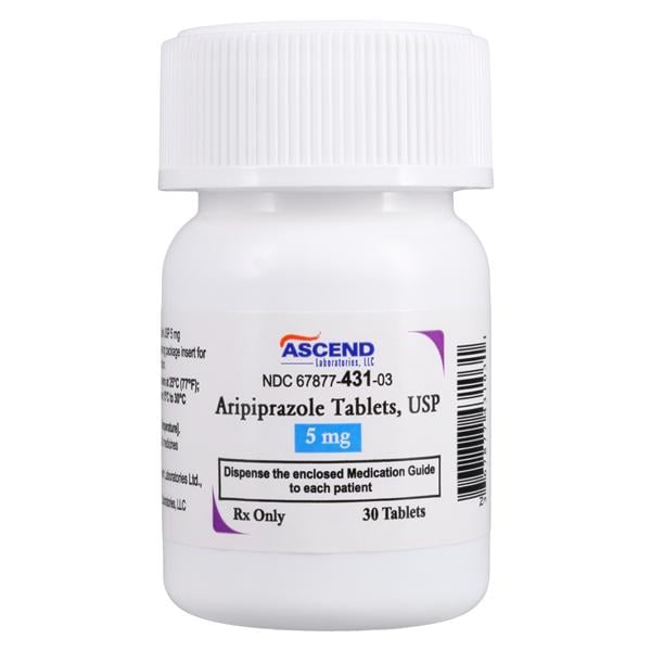 Aripiprazole Tablets 5mg Bottle 30/Bottle Each