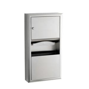 Towel Dispenser Satin Finish Ea