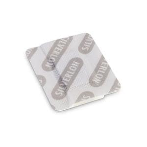 Silverlon Nylon Island Dressing 2x3" Multi-Layer Rectangle Adhesive Border NAdh