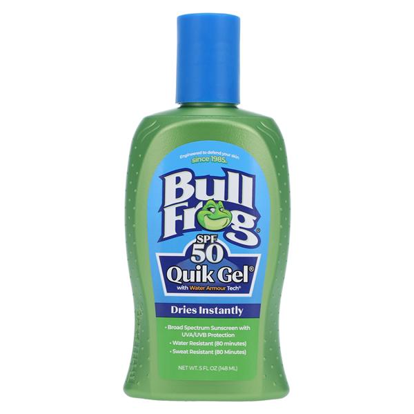 Bullfrog Sunscreen Quik Gel Water Resistant 5oz/Bt, 6 BT/CA