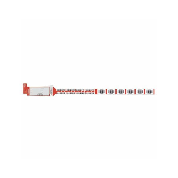 Securline Blood Wristband Poly Red Adult 150/Bx