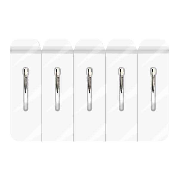 Surtex Strl Pst Titan Stndrd Pk 4 9.3 mm 1.5mm Para Sided & Taprd End Prpl 5/Pk