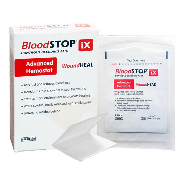 BloodSTOP Hemostatic Water Based Gel Dressing 2x4