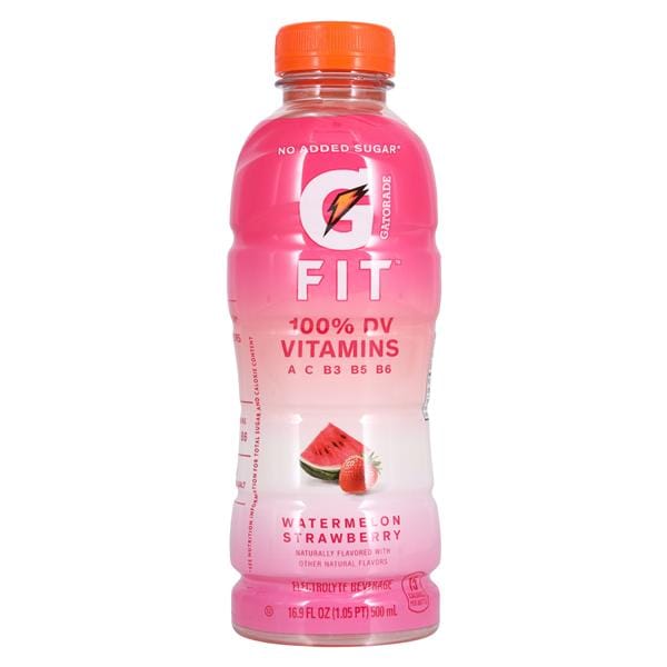 Gatorade G Fit Electrolyte Beverage Watermelon Strawberry 16.9oz Bottle 12/Ca