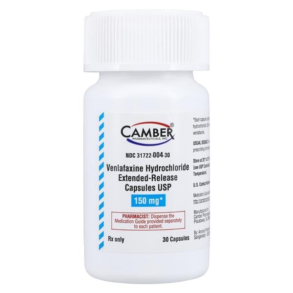 Venlafaxine HCL Extended-Release Capsules 150mg Bottle 30/Bottle Each