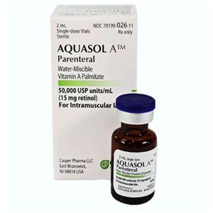 Aquasol-A Injection 50mu/mL SDV 2mL Each